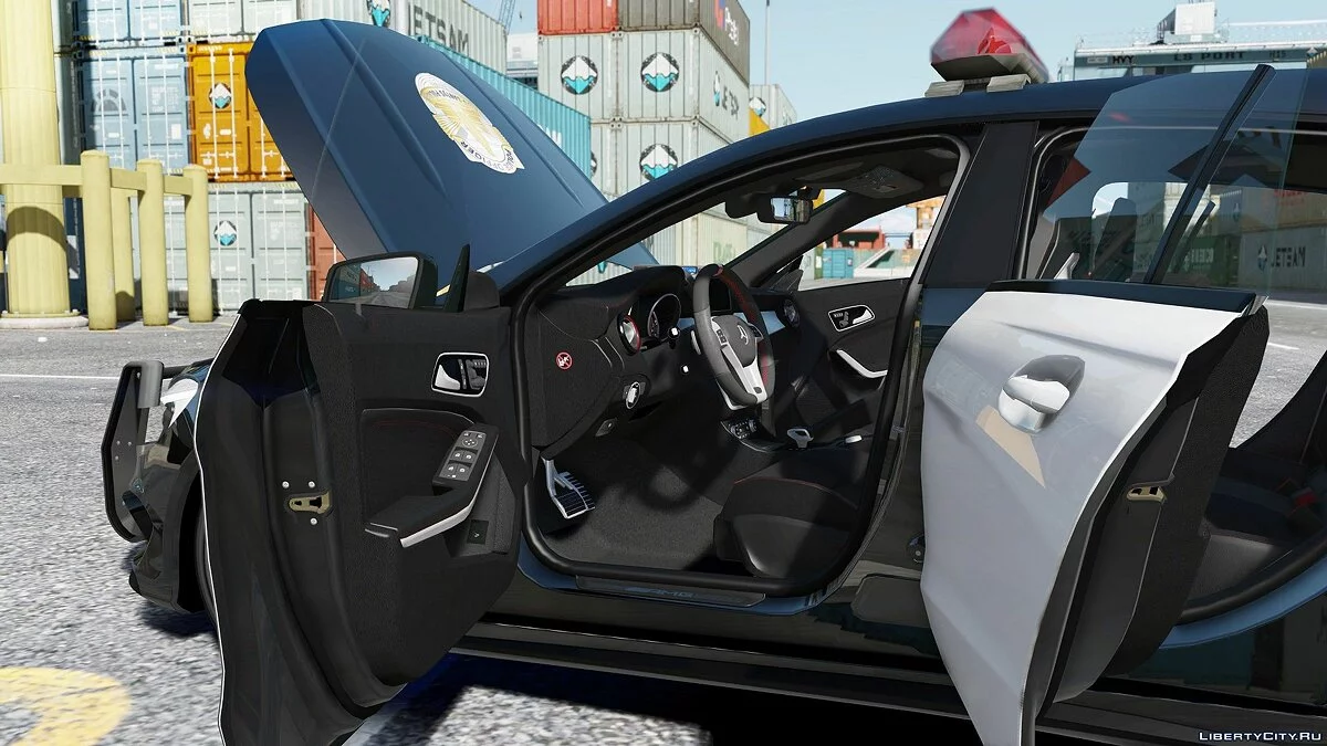 2016 Mercedes-Benz CLA 45 AMG Shooting Brake POLICE / GTA 5