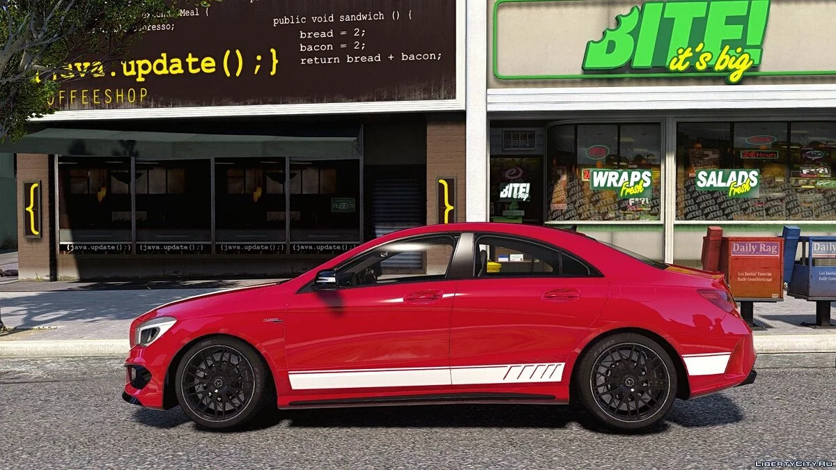2014 Mercedes-Benz CLA 45 AMG Coupe [Add-On / Replace | Livery | HQ] 1.0 / GTA 5