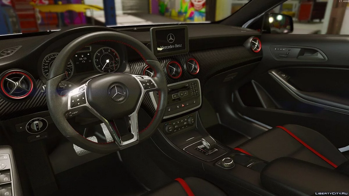 梅赛德斯-奔驰A级45 AMG | 版1 [附加/替换] / GTA 5