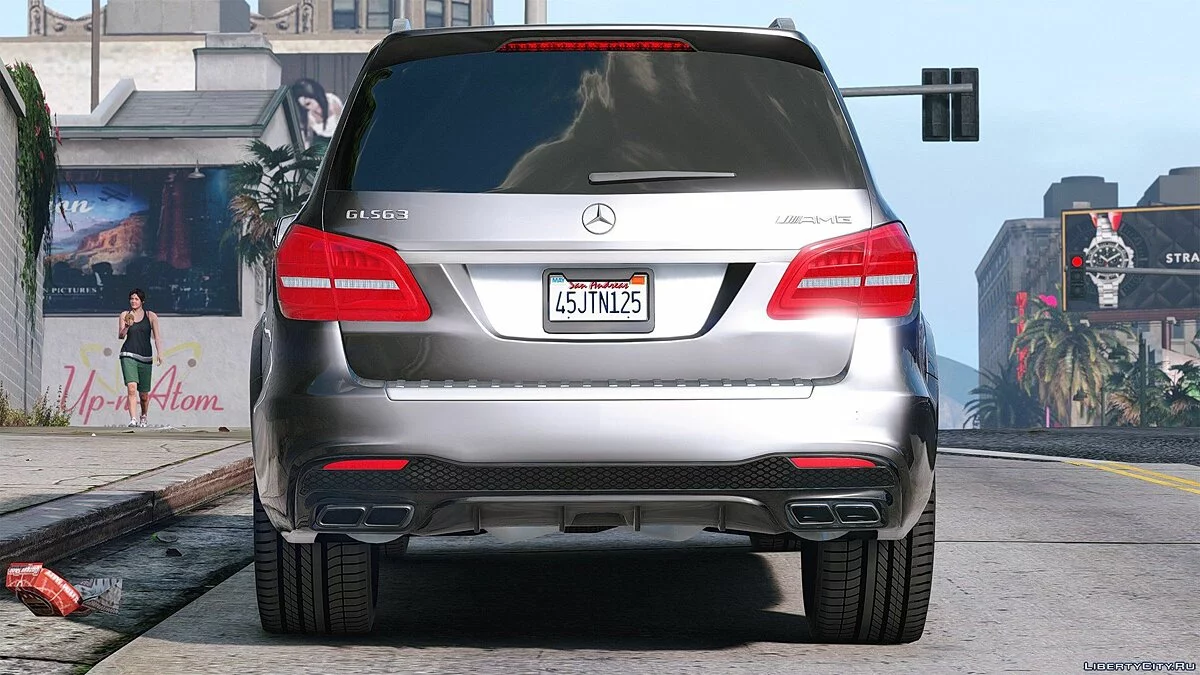 Mercedes-Benz GLS 63 AMG 2015 [Add-On / Replace | Animated] 1.0 / GTA 5
