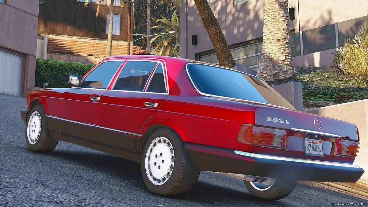 Mercedes-Benz 560sel w126 de 1990 [Add-On / Reemplazo | Animado] 1.0 / GTA 5