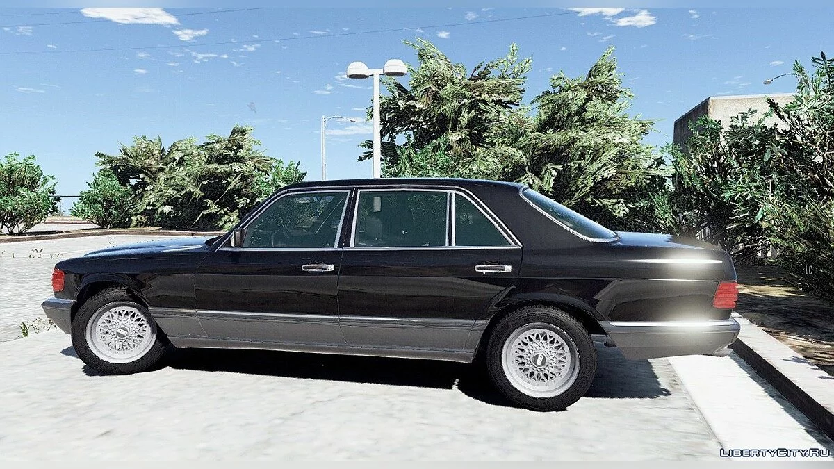 Mercedes-Benz 560sel w126 de 1990 [Add-On / Reemplazo | Animado] 1.0 / GTA 5