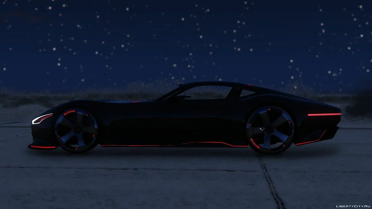梅赛德斯-奔驰 AMG Vision GT [附加] 1.0 / GTA 5