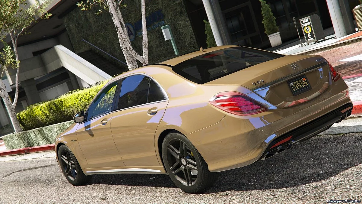 Mercedes-Benz S63 W222 LWB [Add-On / Replace | Wipers] 2.6 / GTA 5
