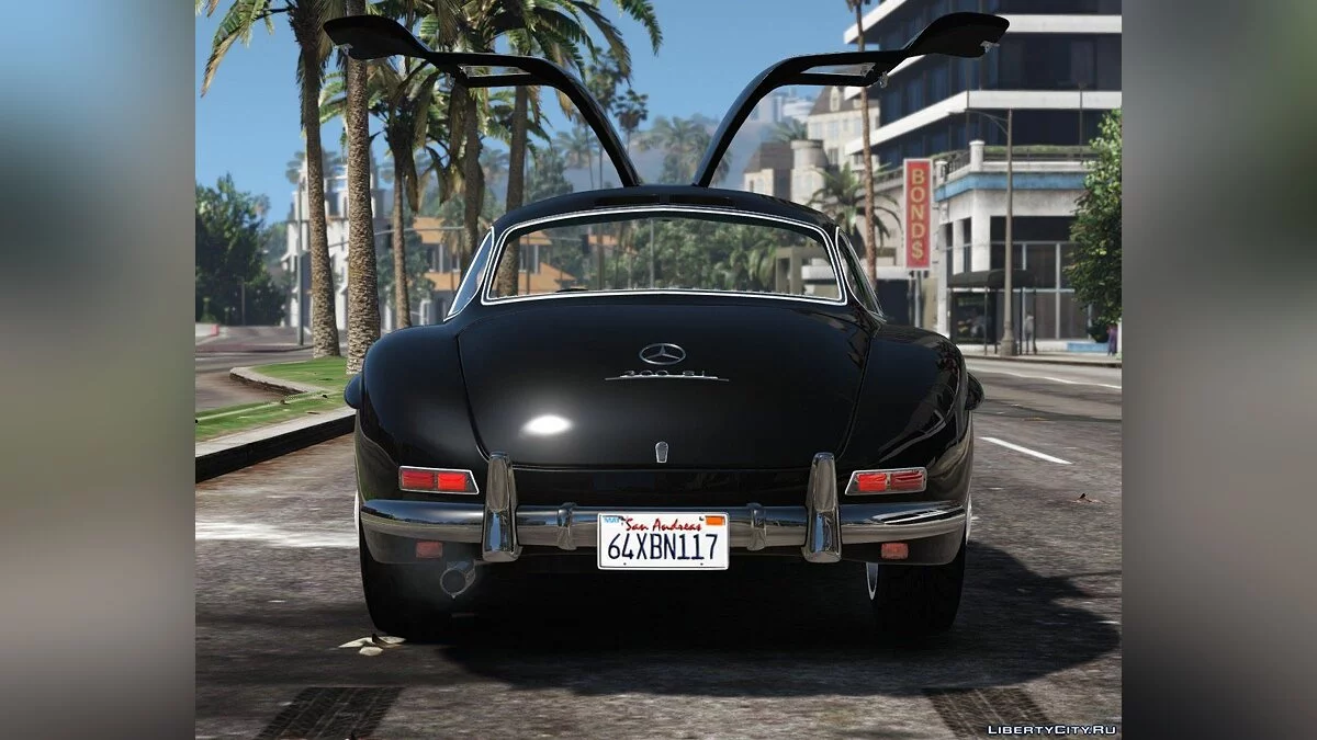 1955 Mercedes-Benz 300SL Gullwing [Add-On / Replace | Tuning] 2.4 / GTA 5