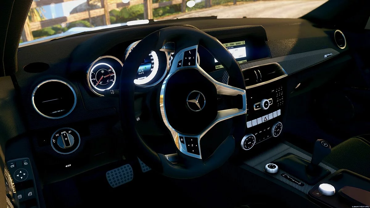 2011 Mercedes-Benz C63 AMG W204 [Додаток / Замінити | Тюнінг | HQ] 1.1 / GTA 5