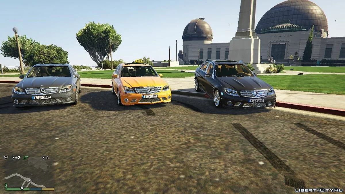 Mercedes-Benz C63 AMG + Sonido 1.00 / GTA 5
