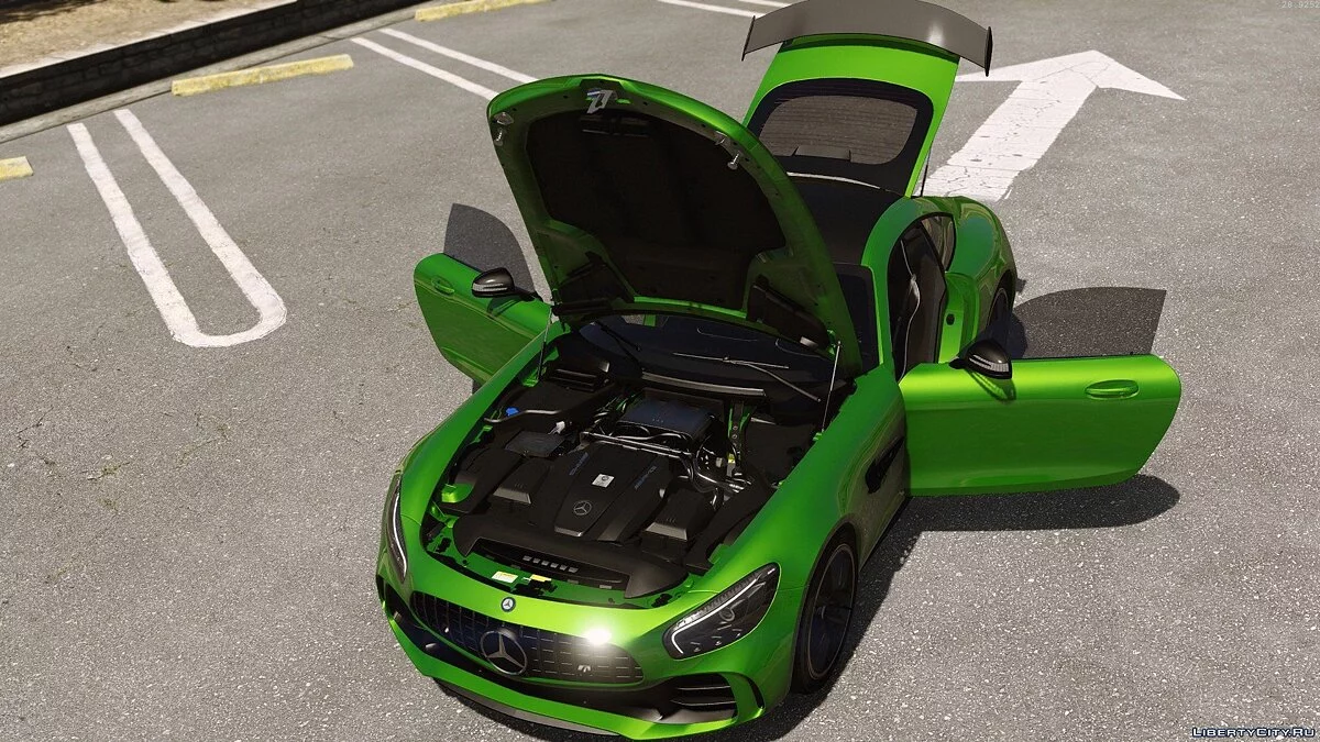 مرسيدس-بنز AMG GT R 2017 [إضافة / استبدال] / جي تي أي 5