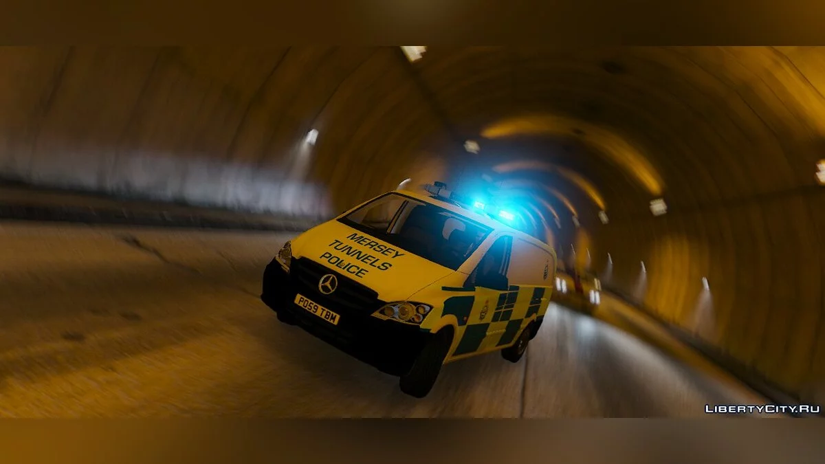 Mercedes-Benz Vito Polícia de Merseyside [ELS] / GTA 5