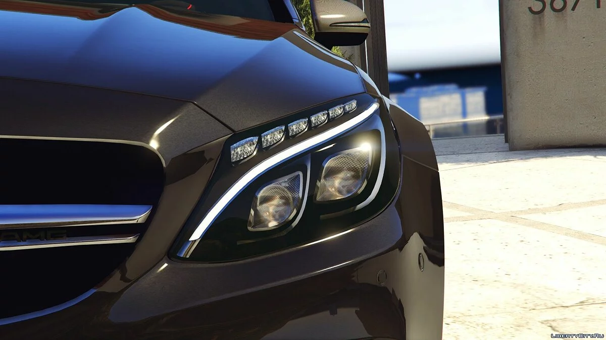 2017年梅赛德斯C63s AMG Coupe [全高清 | 可喷漆 | 替换] 1.5 / GTA 5