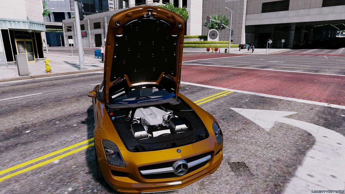 Mercedes-SLS AMG Seagull Wings [Add-On] / GTA 5