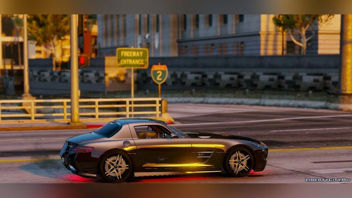 Mercedes-SLS AMG Seagull Wings [Add-On] / GTA 5