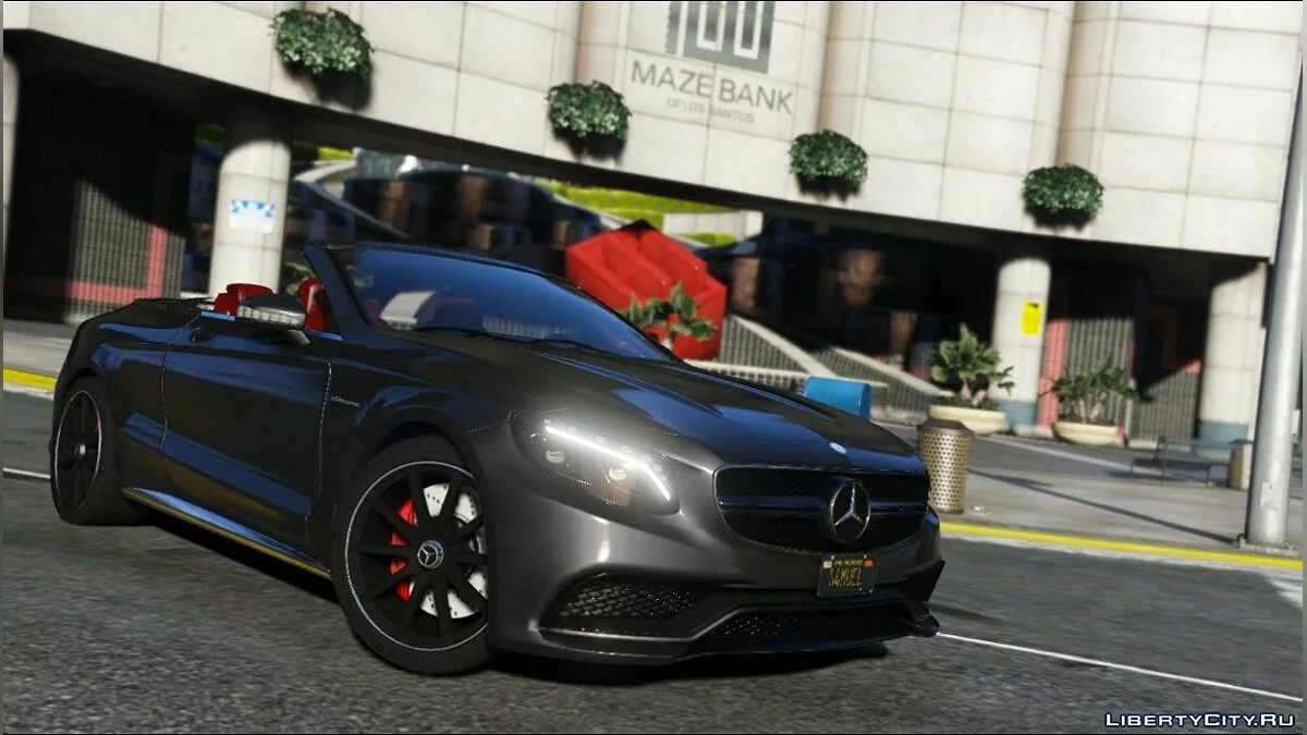 Mercedes S63 AMG Cabriolet [Add-On / Replace] 1.2 / GTA 5