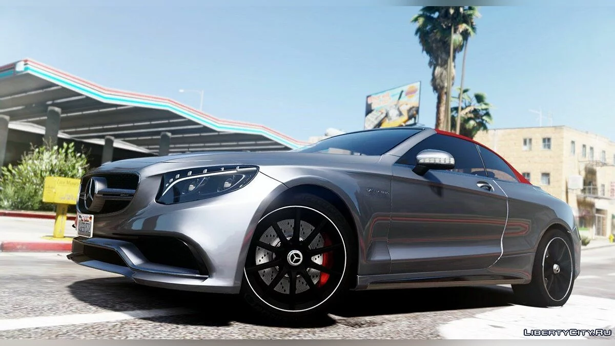 Mercedes S63 AMG Cabriolet [Add-On / Replace] 1.2 / GTA 5