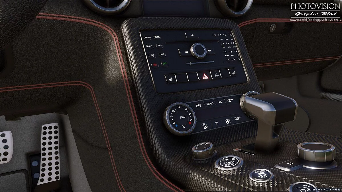 Mercedes Benz SLS AMG | AUTOVISTA [Додаток / Заміна | Шаблон] 3.0 / GTA 5