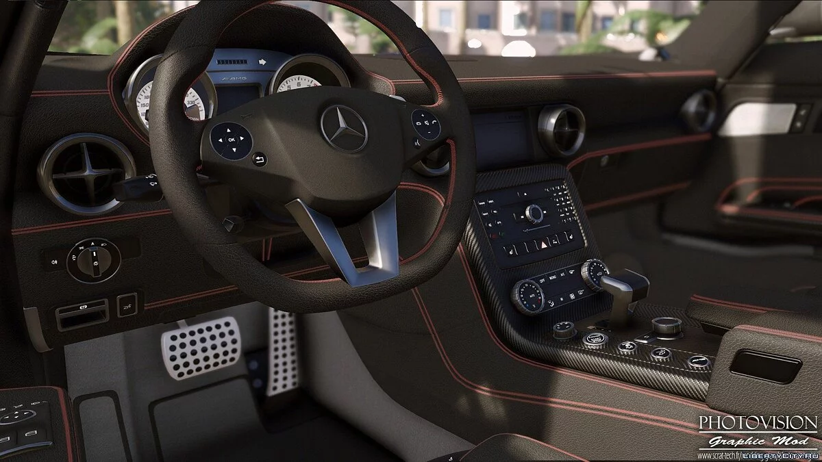 Mercedes Benz SLS AMG | AUTOVISTA [Додаток / Заміна | Шаблон] 3.0 / GTA 5