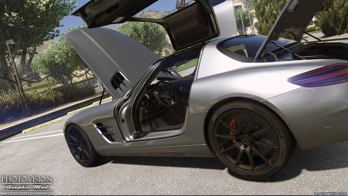 Mercedes Benz SLS AMG | AUTOVISTA [Додаток / Заміна | Шаблон] 3.0 / GTA 5