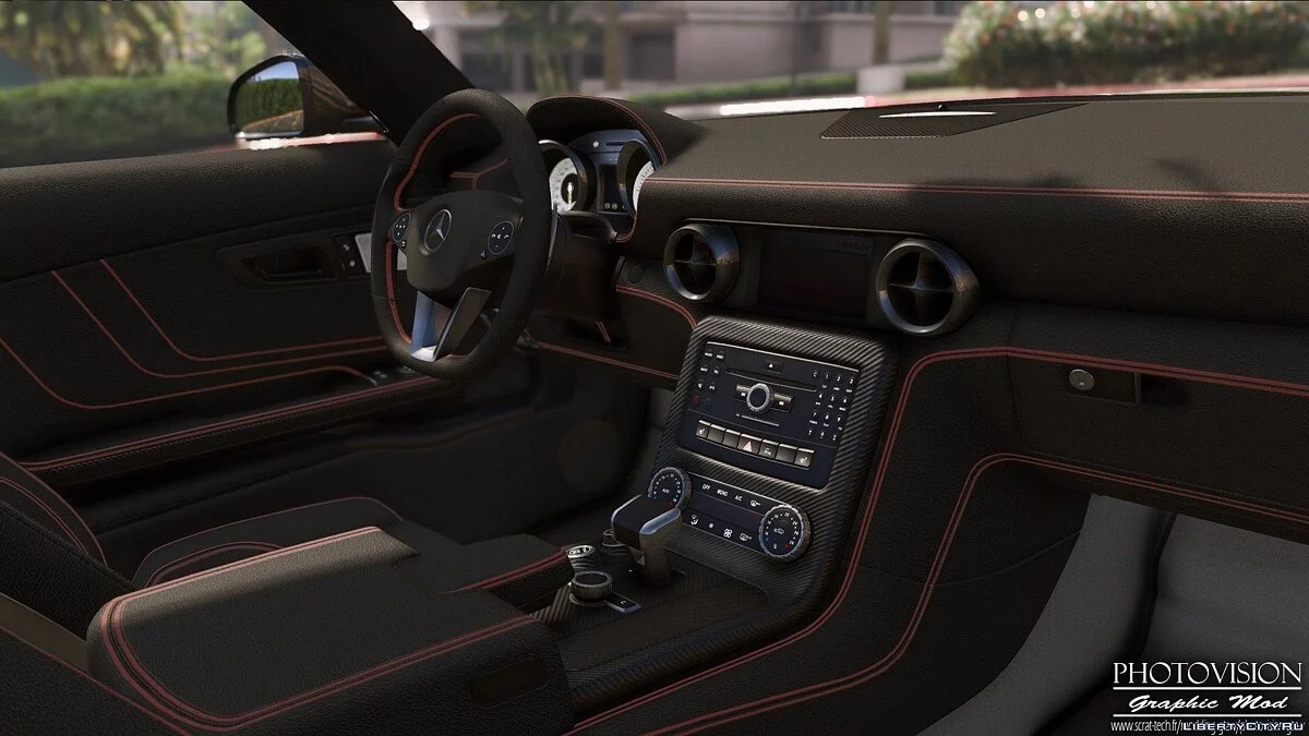 Mercedes Benz SLS AMG | AUTOVISTA [Додаток / Заміна | Шаблон] 3.0 / GTA 5