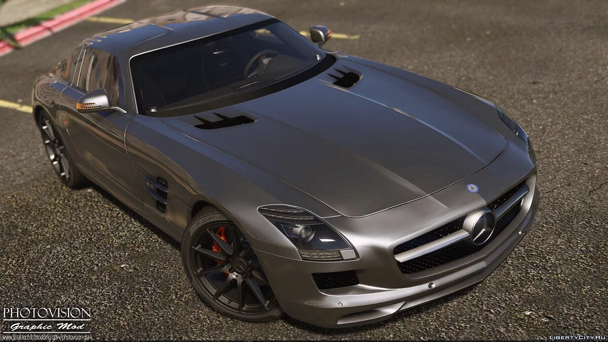 Mercedes Benz SLS AMG | AUTOVISTA [Додаток / Заміна | Шаблон] 3.0 / GTA 5