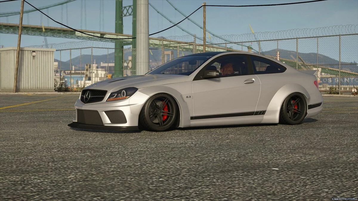Liberty Walk Mercedes Benz C63 AMG [Додаток | Шаблон] 1.0 / GTA 5