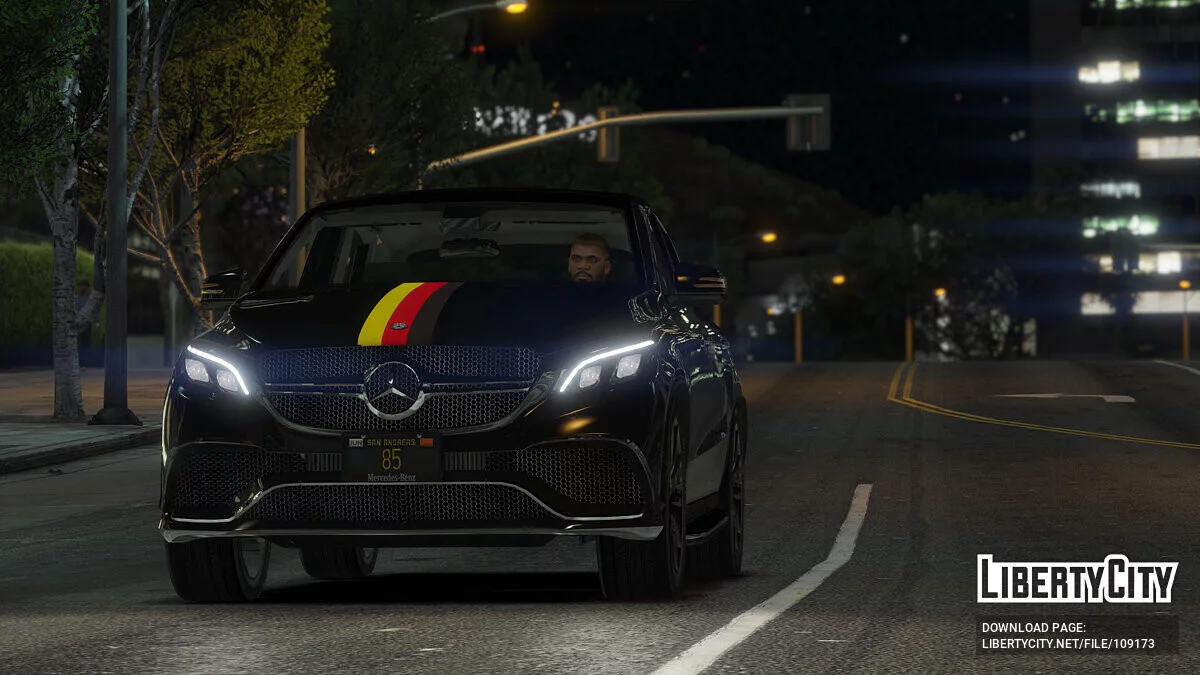 Mercedes Benz GLE AMG [Add-On] 2.0 / GTA 5