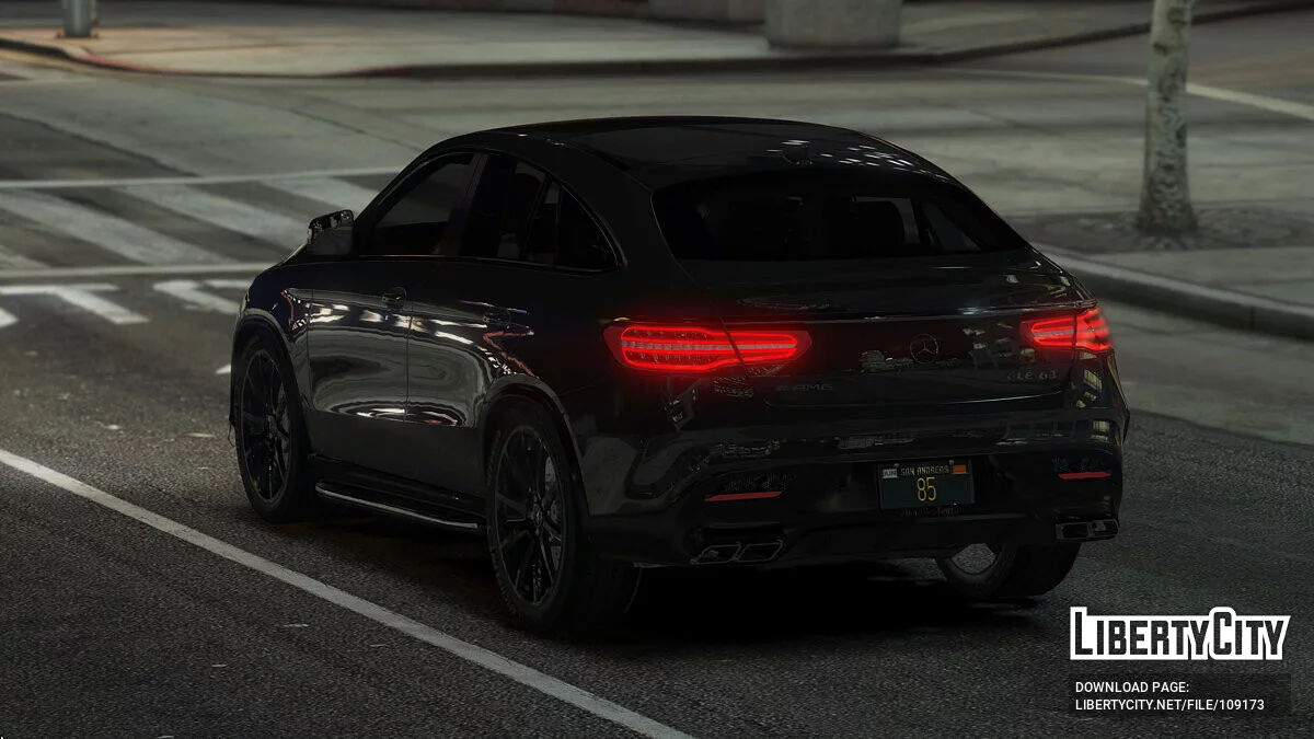 Mercedes Benz GLE AMG [Add-On] 2.0 / GTA 5