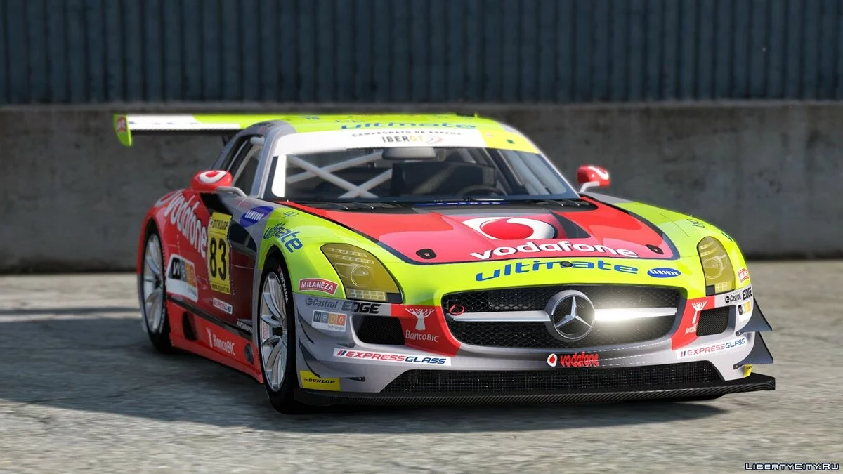 Mercedes Benz SLS AMG GT3 [Add-On | Replace | Livery | Template] 2.0 / GTA 5