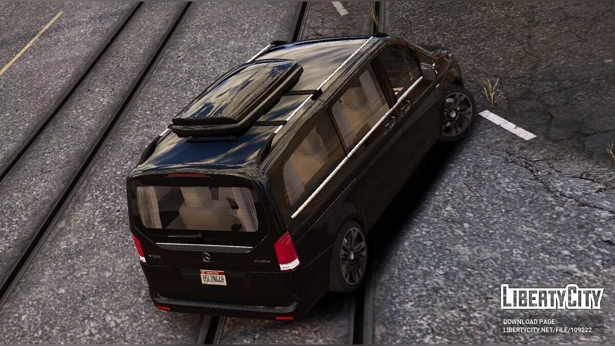 Mercedes-Benz V-class 250 Bluetec LWB [Animado / Añadir / FiveM] 3.0 / GTA 5