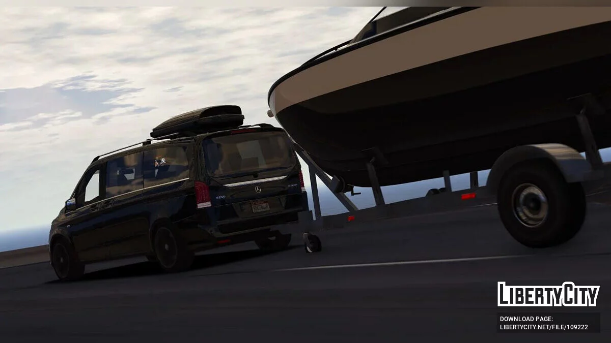 Mercedes-Benz V-class 250 Bluetec LWB [Animado / Añadir / FiveM] 3.0 / GTA 5