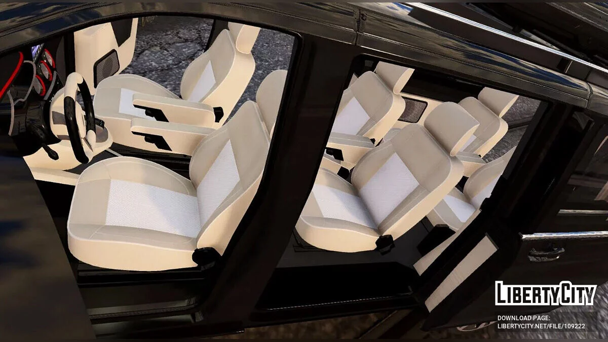 Mercedes-Benz V-class 250 Bluetec LWB [Animado / Añadir / FiveM] 3.0 / GTA 5