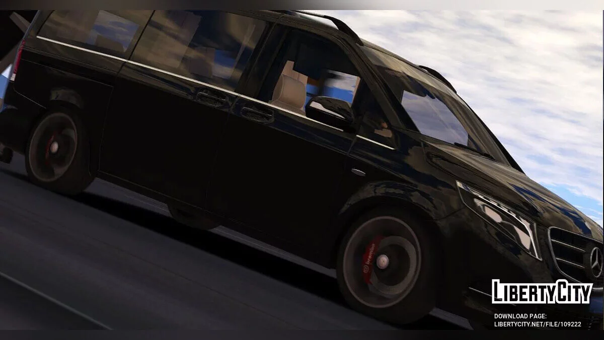 Mercedes-Benz V-class 250 Bluetec LWB [Animado / Añadir / FiveM] 3.0 / GTA 5