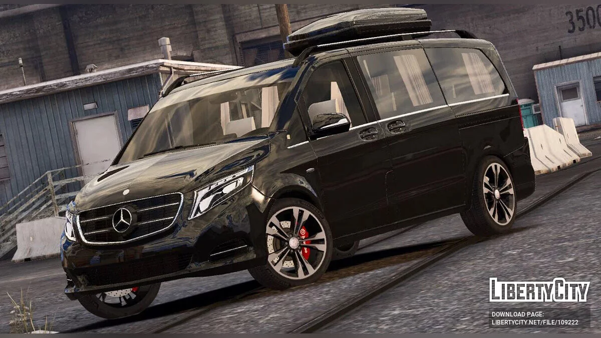 Mercedes-Benz V-class 250 Bluetec LWB [Animado / Añadir / FiveM] 3.0 / GTA 5