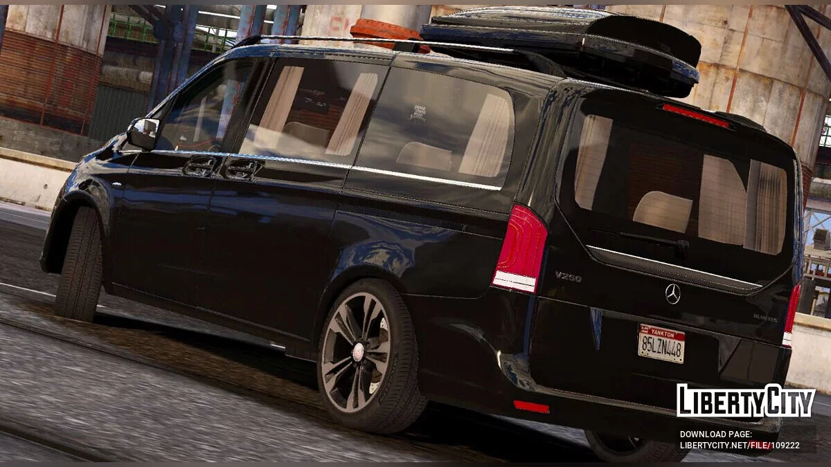 Mercedes-Benz V-class 250 Bluetec LWB [Animado / Añadir / FiveM] 3.0 / GTA 5