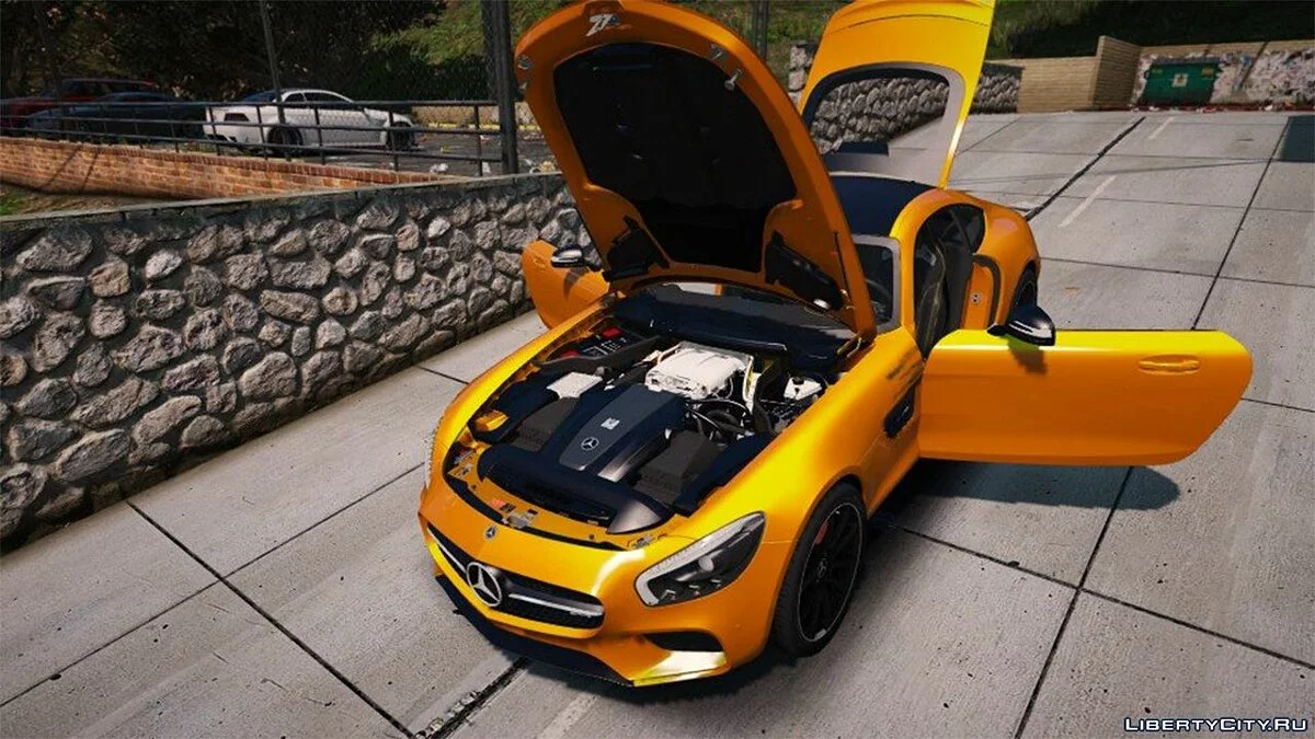 Mercedes-AMG GT S 2016 [Add-On / Replace / Авто Спойлер] 1.0 / GTA 5