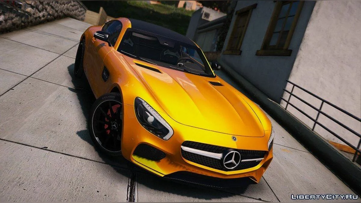 مرسيدس- AMG GT S 2016 [إضافة / استبدال / جناح تلقائي] 1.0 / جي تي أي 5
