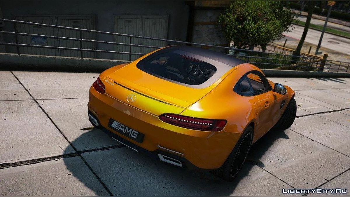 مرسيدس- AMG GT S 2016 [إضافة / استبدال / جناح تلقائي] 1.0 / جي تي أي 5