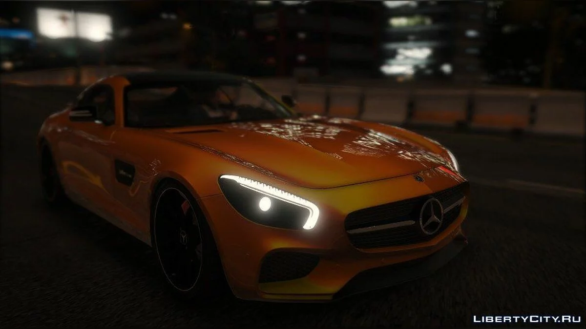 Mercedes-AMG GT S 2016 [Add-On / Replace / Auto Spoiler] 1.1 / GTA 5