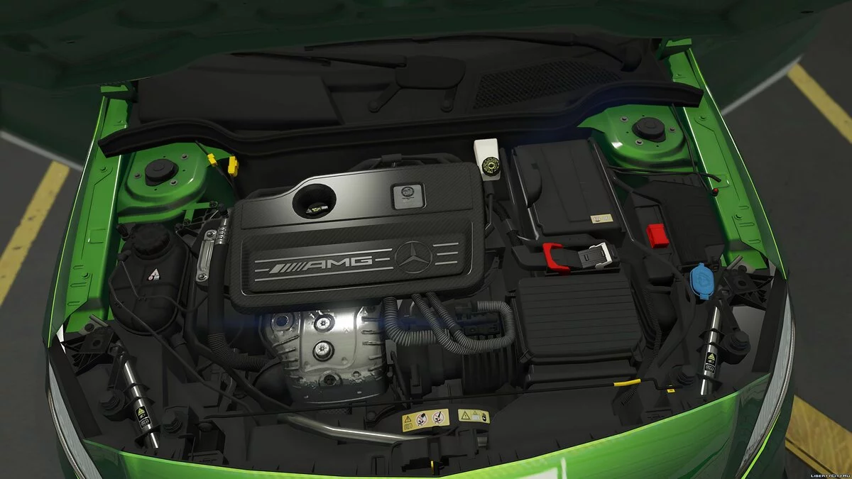 Mercedes-AMG A45 W176 2017 [Add-On / Reemplazo | Plantilla] v1.5 / GTA 5