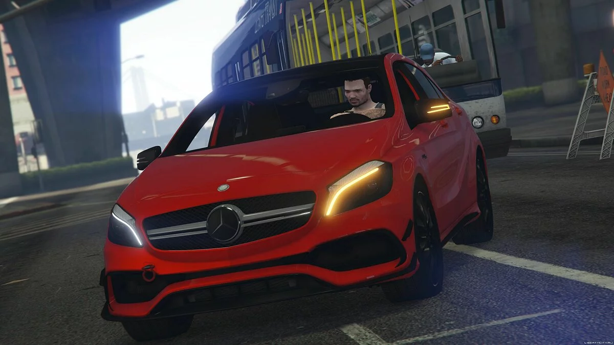 Mercedes-AMG A45 W176 2017 [Add-On / Reemplazo | Plantilla] v1.5 / GTA 5
