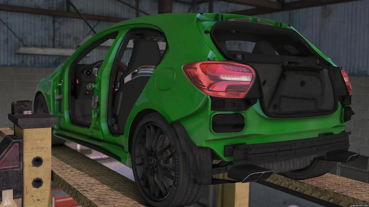Mercedes-AMG A45 W176 2017 [Add-On / Reemplazo | Plantilla] v1.5 / GTA 5