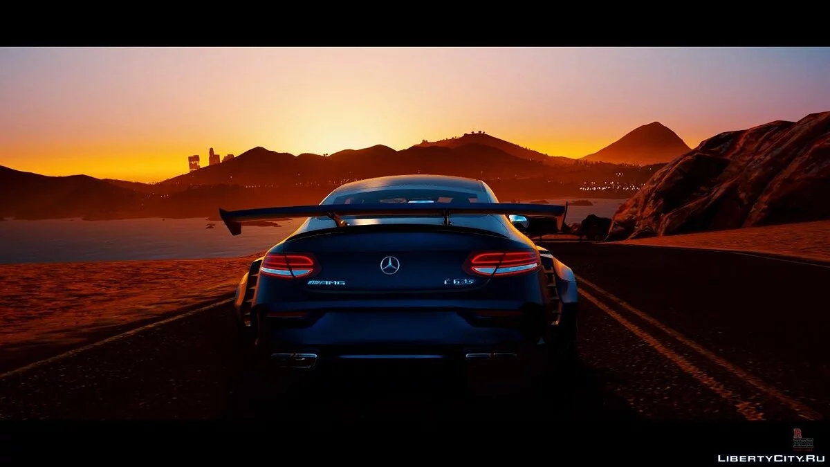 梅赛德斯-AMG C63 S Coupe宽体 [附加/ OIV] / GTA 5