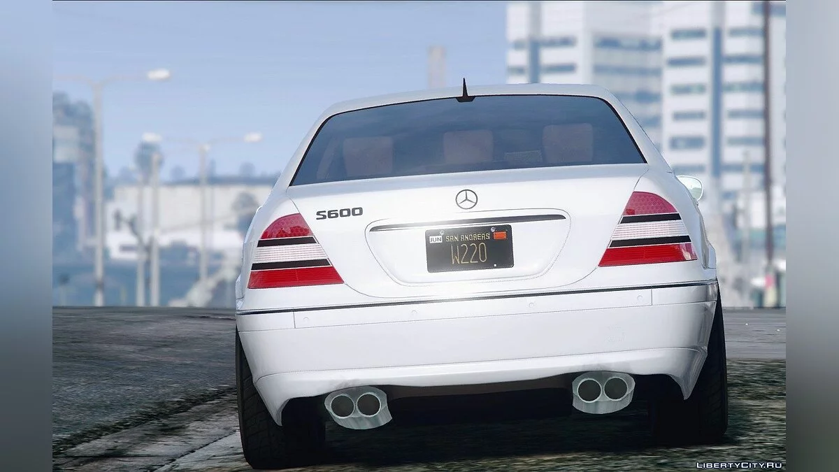 Mercedes-Benz S600 w220 (tunable AMG pack) [add-on] 1.0 / GTA 5