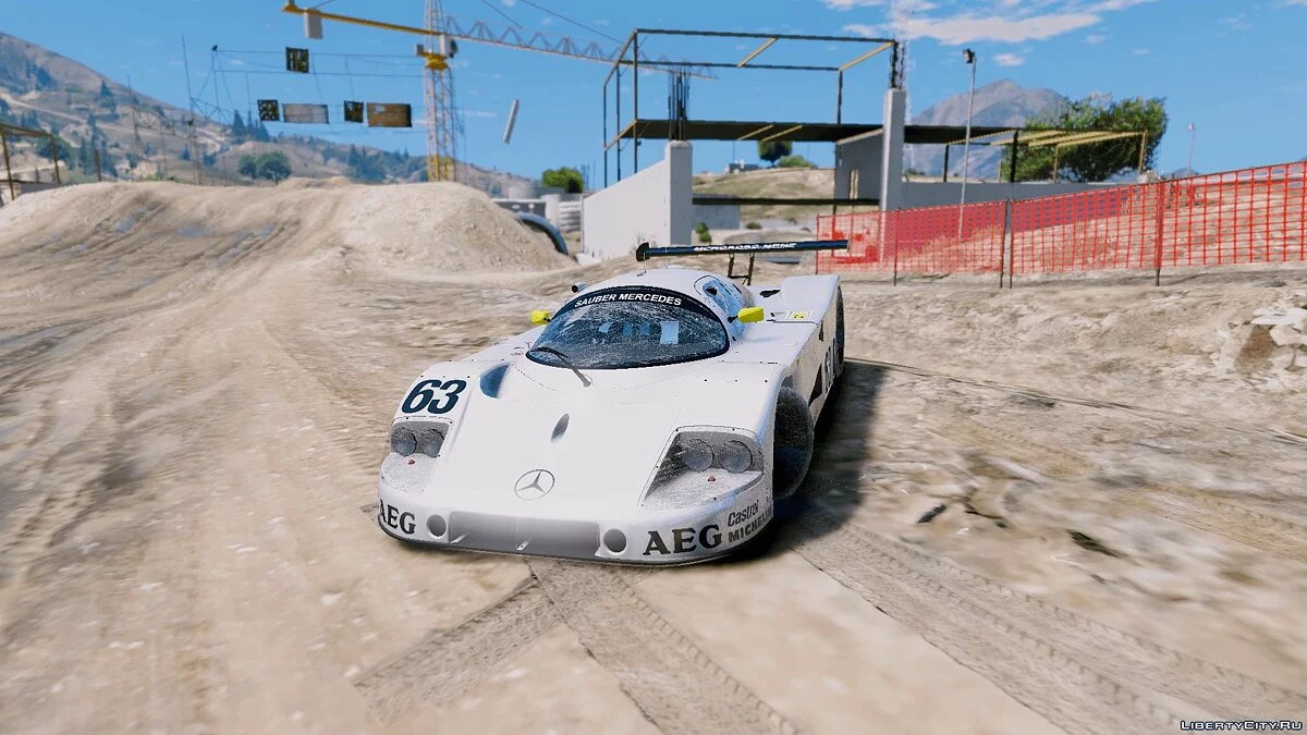 Mercedes-Benz Sauber C9 #63 1989 [Add-On / Substituir | Mapa de Sujeira | HQ] 1.0 / GTA 5