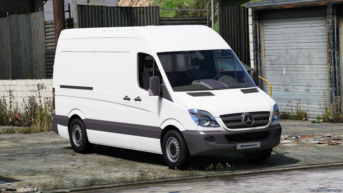 Mercedes sprinter для гта 5 фото 8