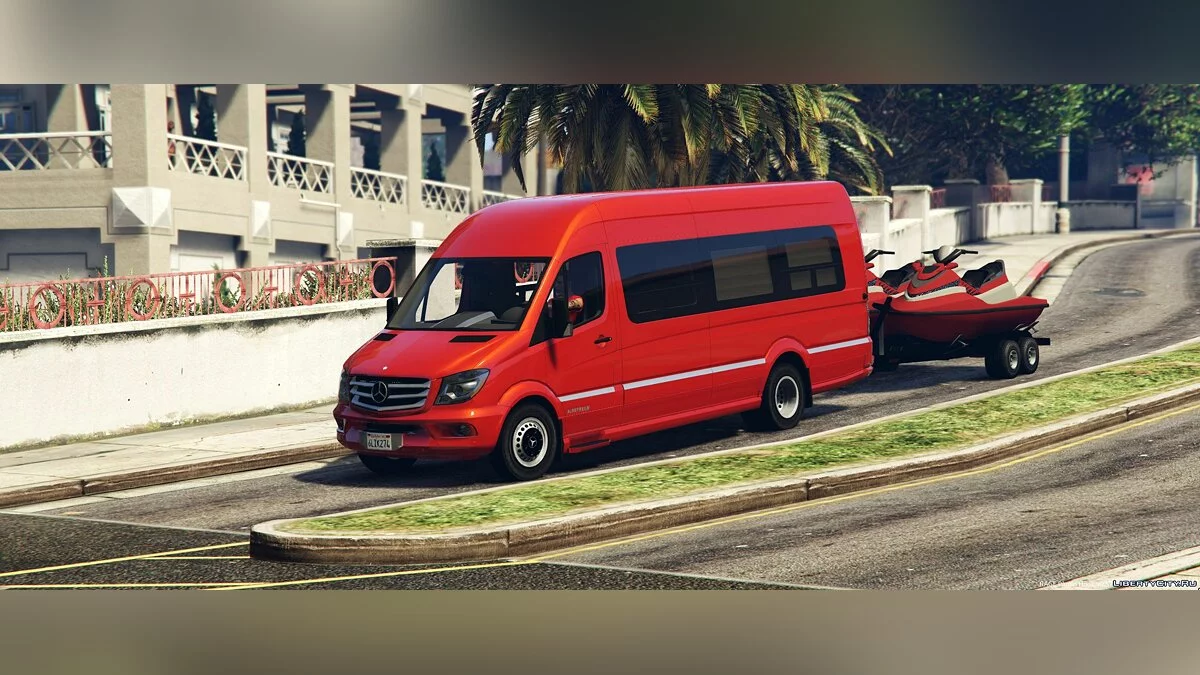 Mercedes Sprinter Airstream [BETA] 1.1 / GTA 5