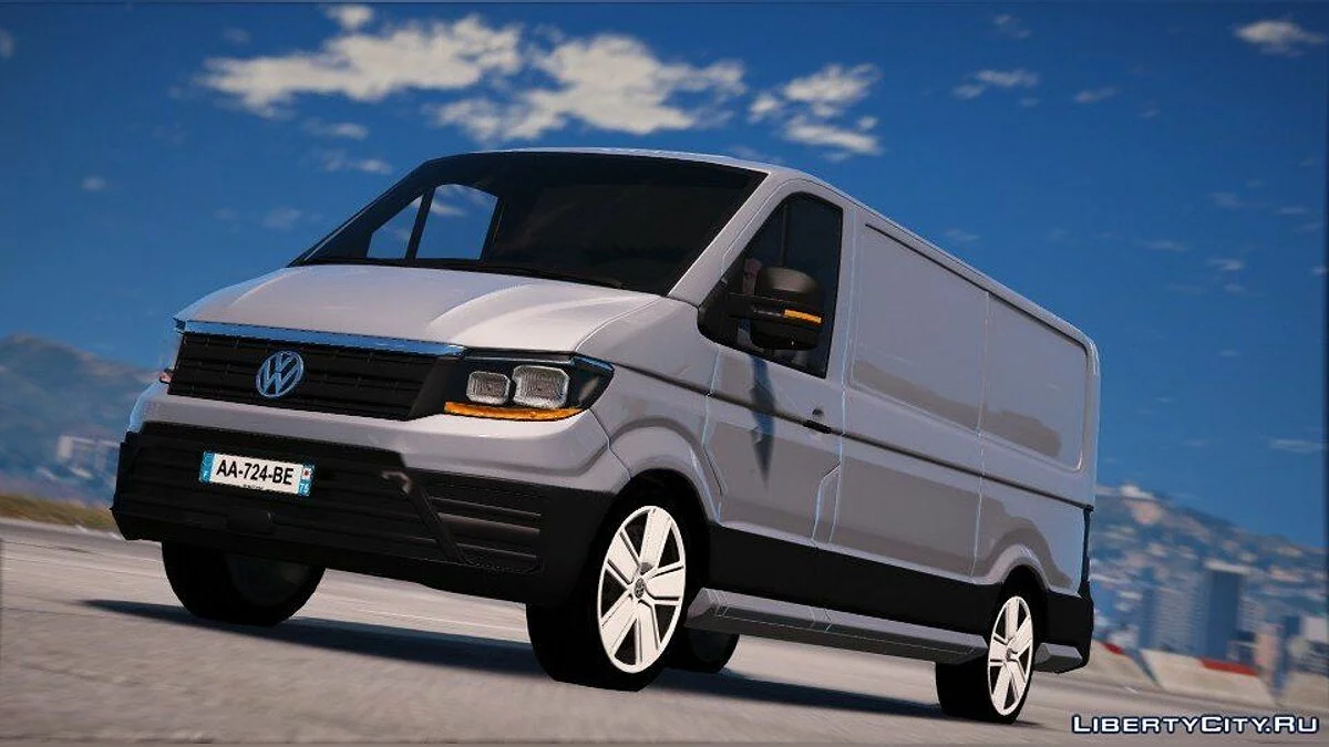Volkswagen Crafter 2017 (Add-on) 1.0 / GTA 5