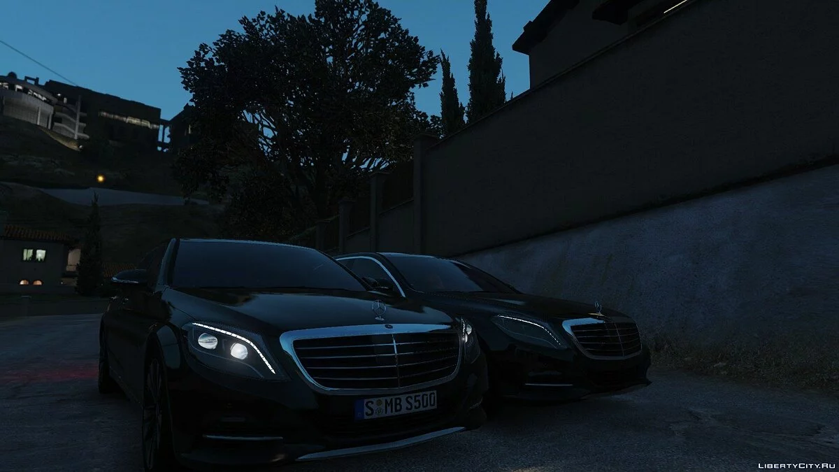 XPERIA's 2014 Mercedes-Benz S500 L / S550 for GTAV 1.41 and the future version 1.01 / GTA 5