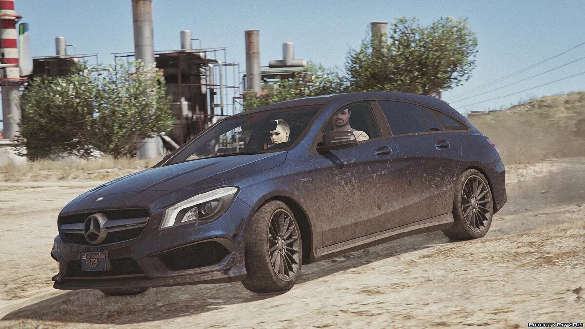 2016 Mercedes-AMG CLA 45 Shooting Brake v3.4 / GTA 5