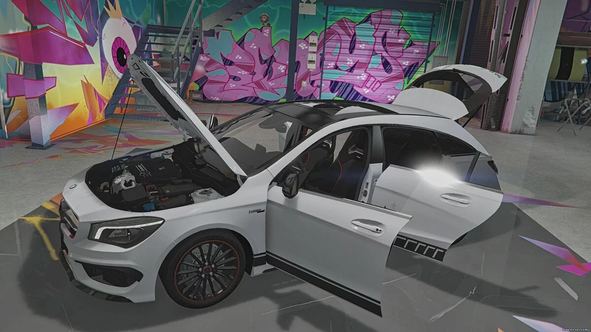 2016 Mercedes-AMG CLA 45 Shooting Brake v3.4 / GTA 5