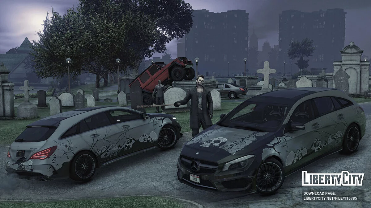 2016 Mercedes-AMG CLA 45 Shooting Brake v3.4 / GTA 5